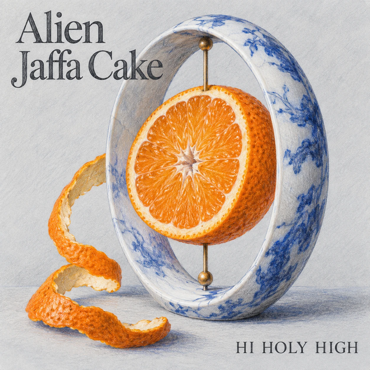 Arte provisional A-S1 · Alien Jaffa Cake