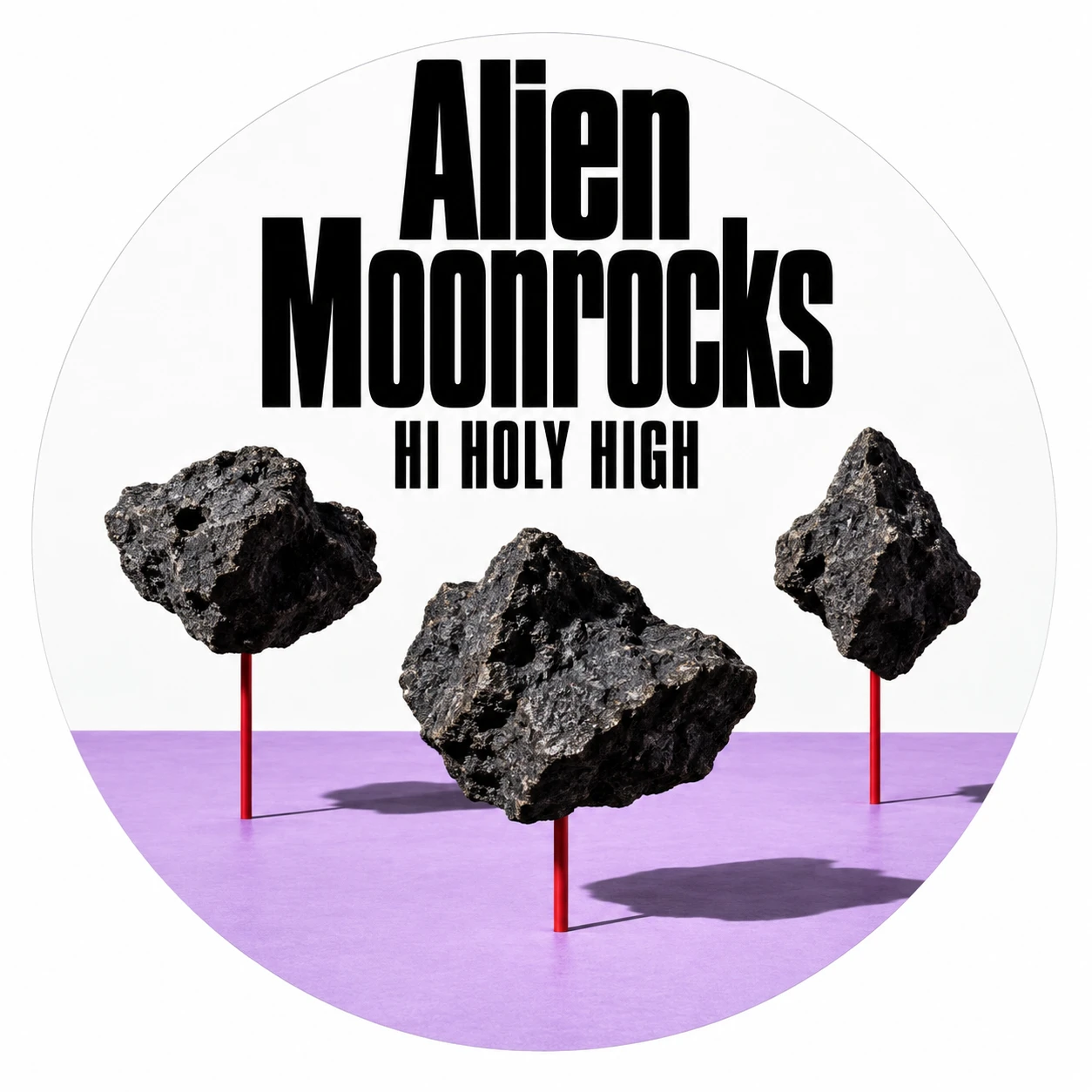 Arte provisional A-R1 · Alien Moonrocks