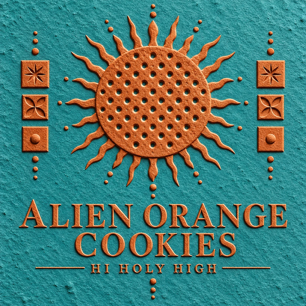 Arte provisional A-S1 · Alien Orange Cookies