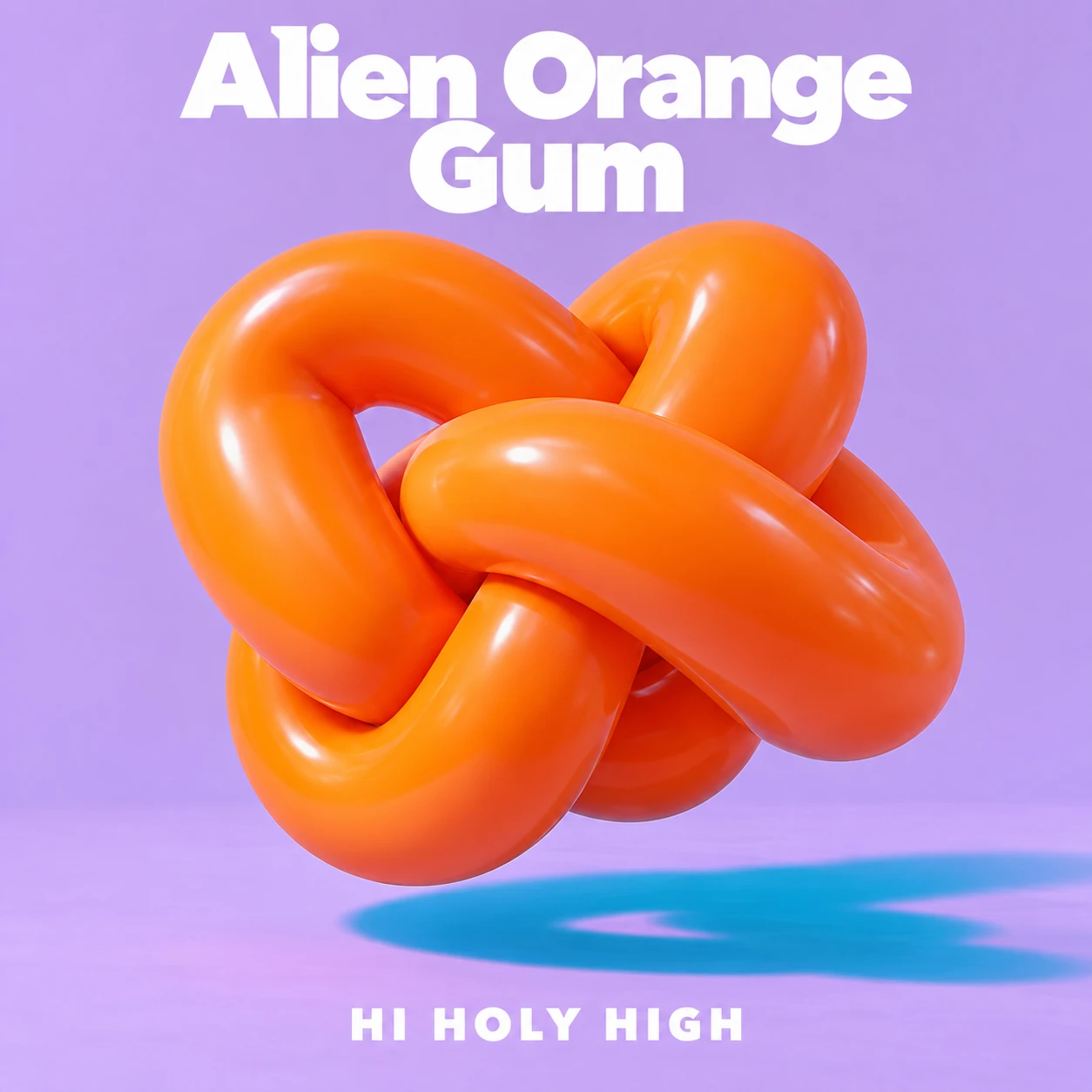 Arte provisional A-S1 · Alien Orange Gum