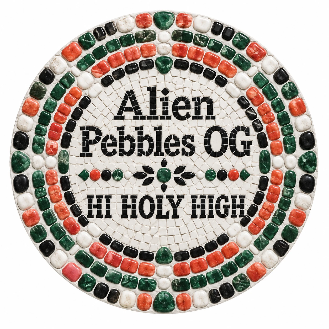 Arte provisional A-R1 · Alien Pebbles OG