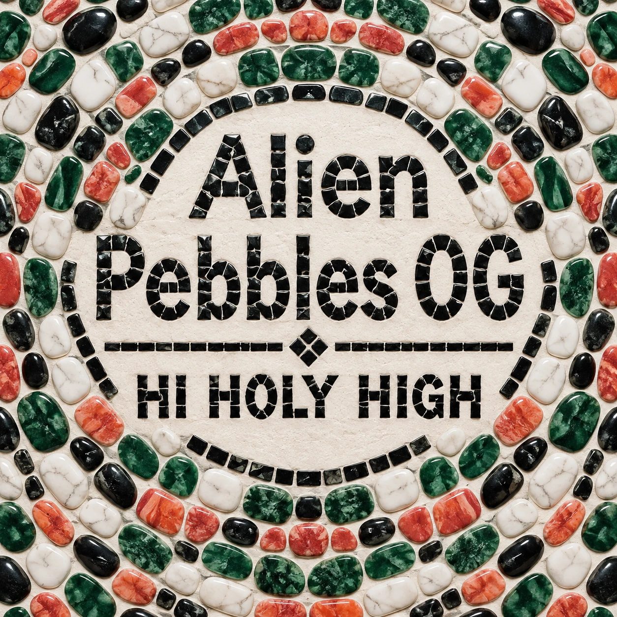 Arte provisional A-S1 · Alien Pebbles OG