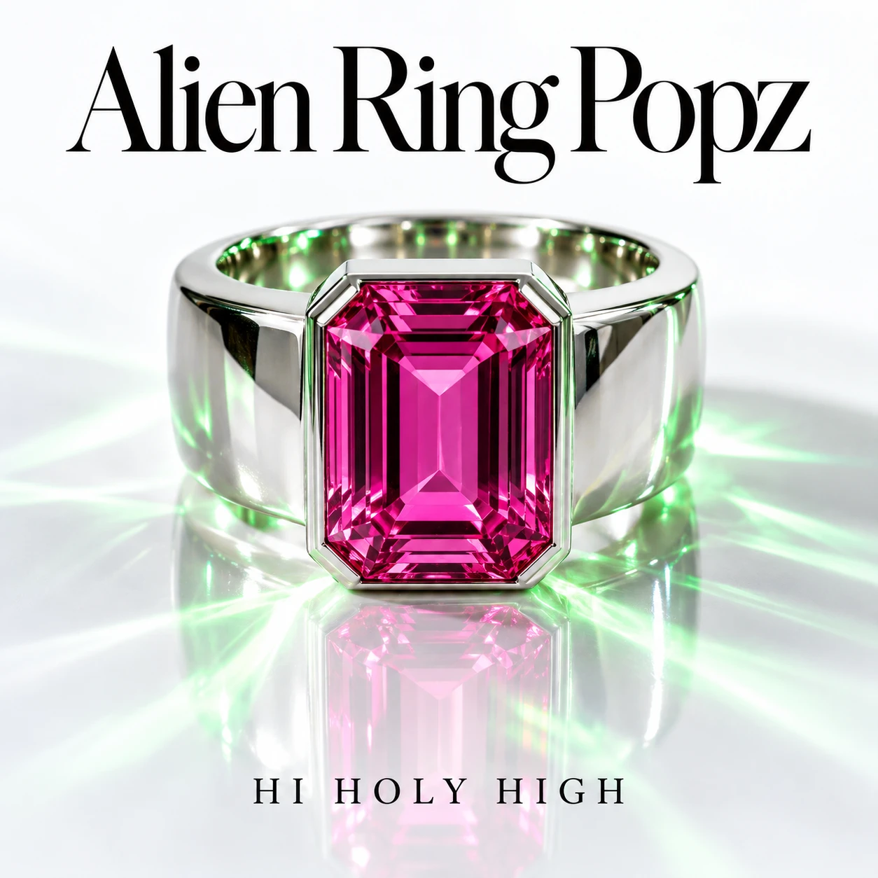 Arte provisional A-S1 · Alien Ring Popz