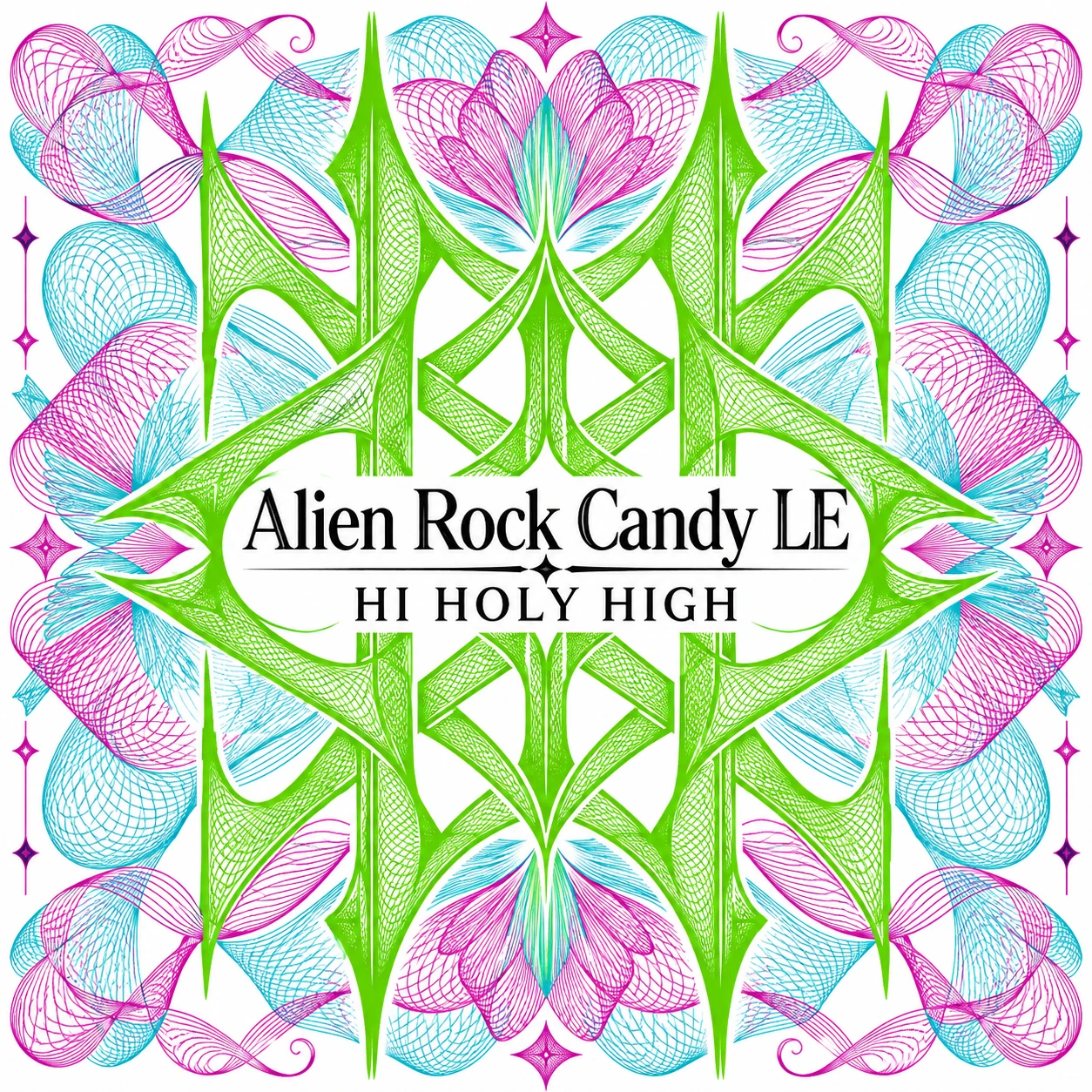 Arte provisional A-S1 · Alien Rock Candy LE