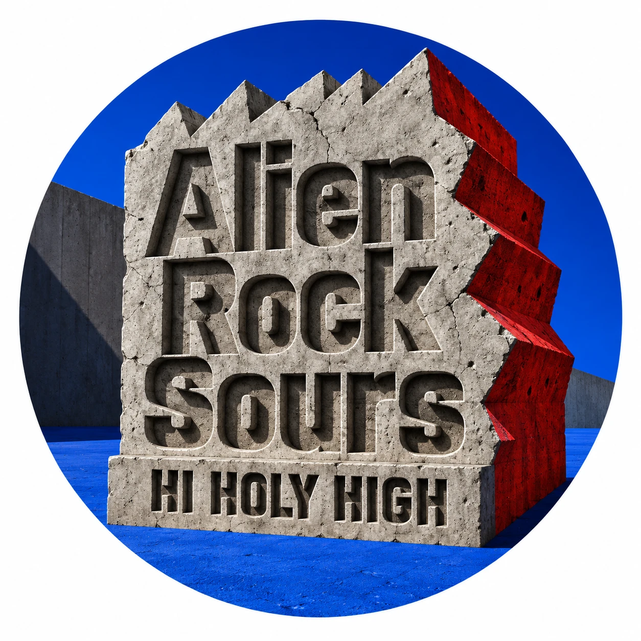 Arte provisional A-R1 · Alien Rock Sours