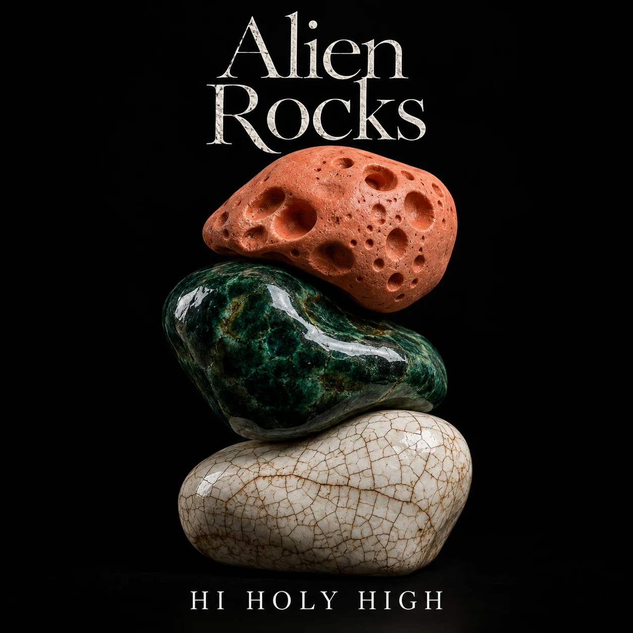 Arte provisional A-S1 · Alien Rocks