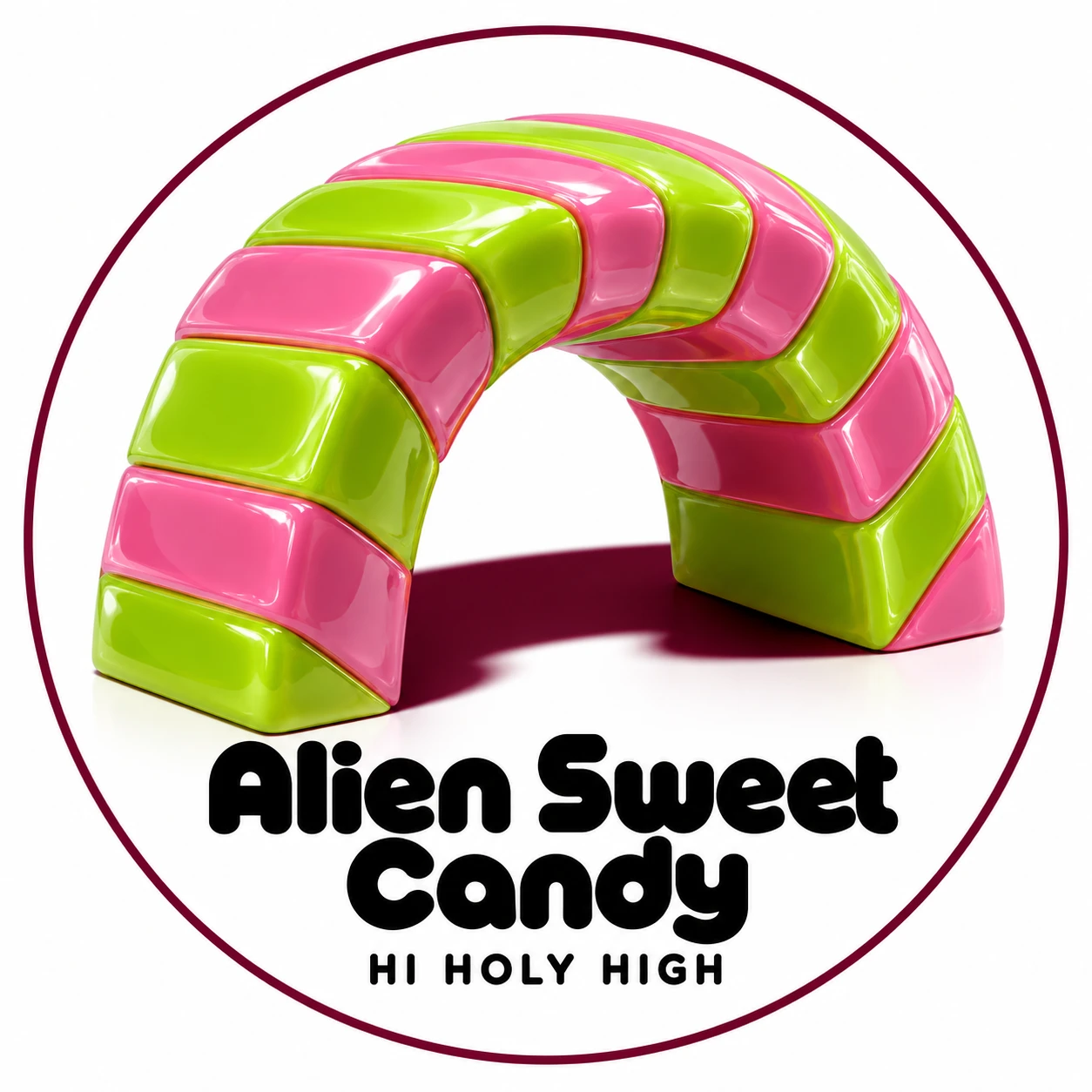 Arte provisional A-R1 · Alien Sweet Candy
