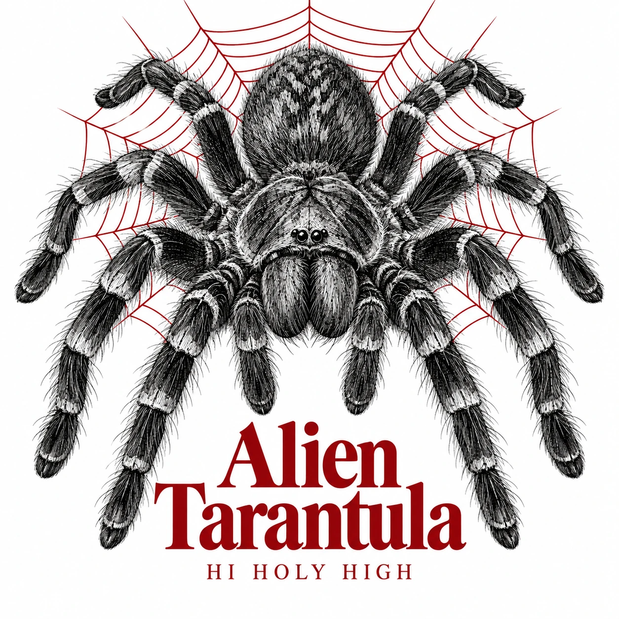 Arte provisional A-S1 · Alien Tarantula