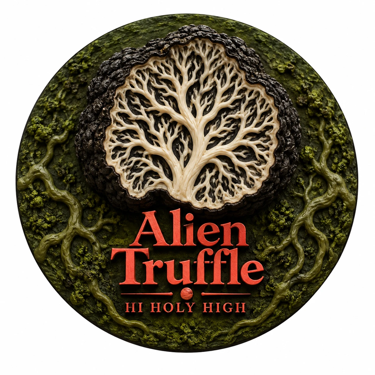Arte provisional A-R1 · Alien Truffle