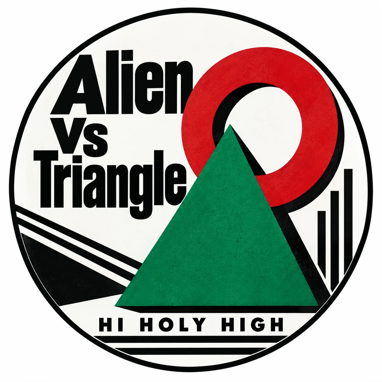 Arte provisional A-R1 · Alien Vs Triangle