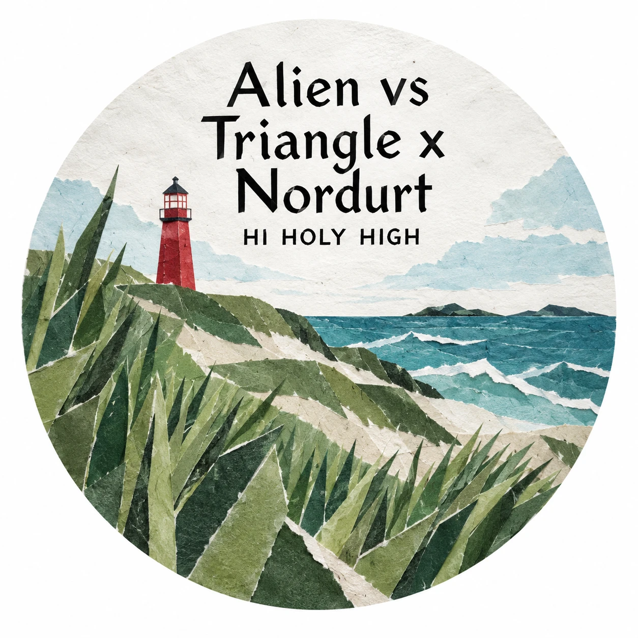 Arte provisional A-R1 · Alien vs Triangle x Nordurt