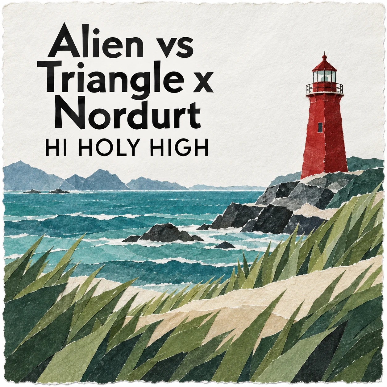 Arte provisional A-S1 · Alien vs Triangle x Nordurt