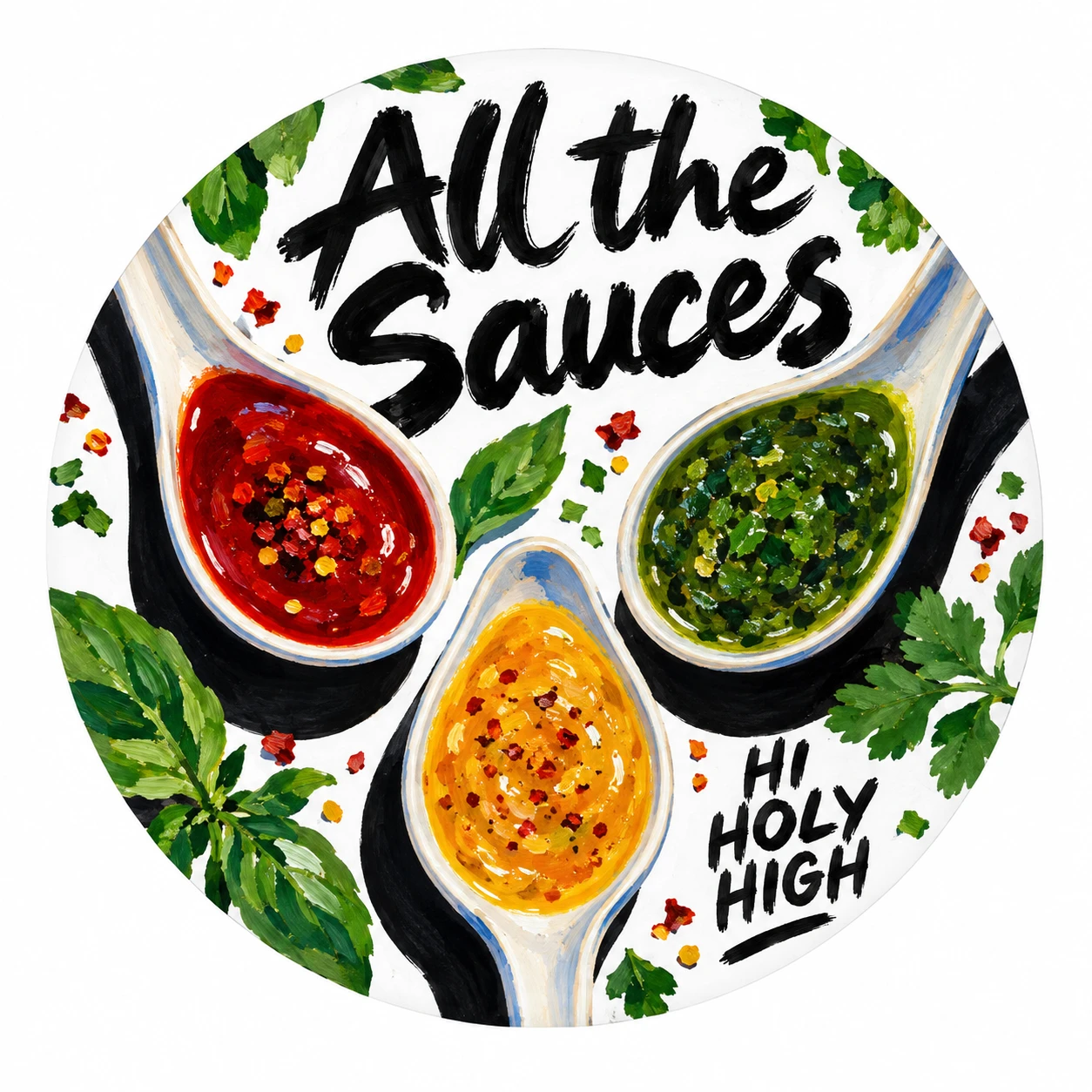 Arte provisional A-R1 · All the Sauces