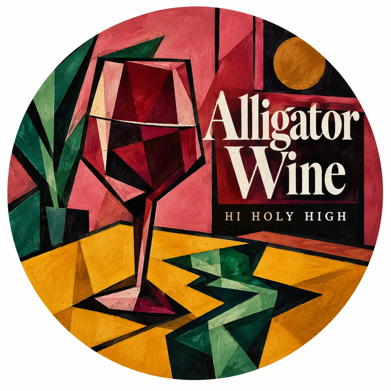 Arte provisional A-R1 · Alligator Wine