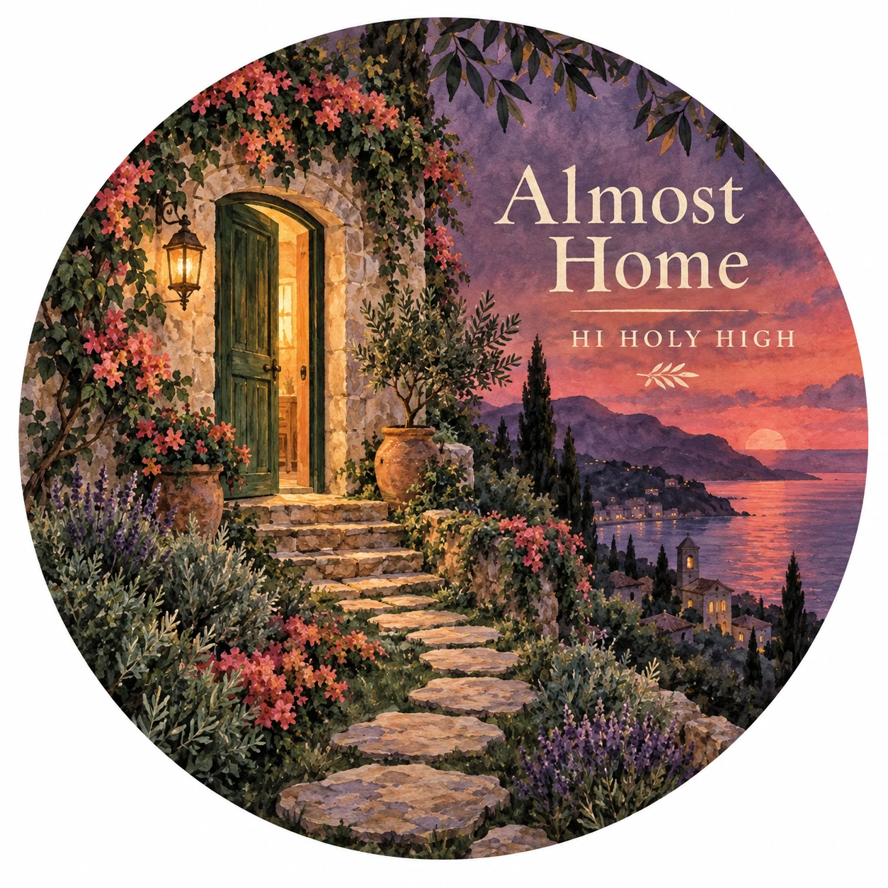 Arte provisional A-R1 · Almost Home