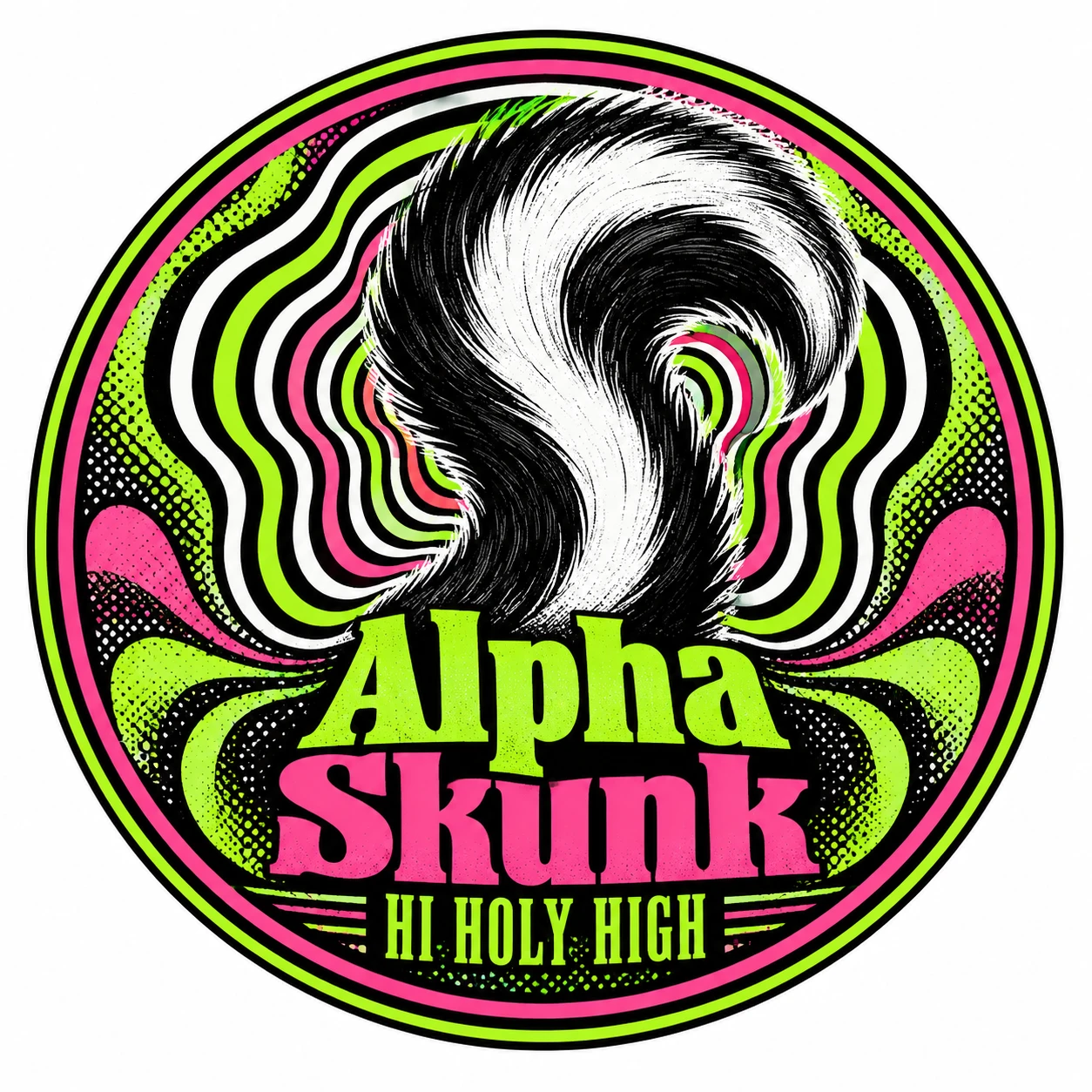 Arte provisional A-R1 · Alpha Skunk