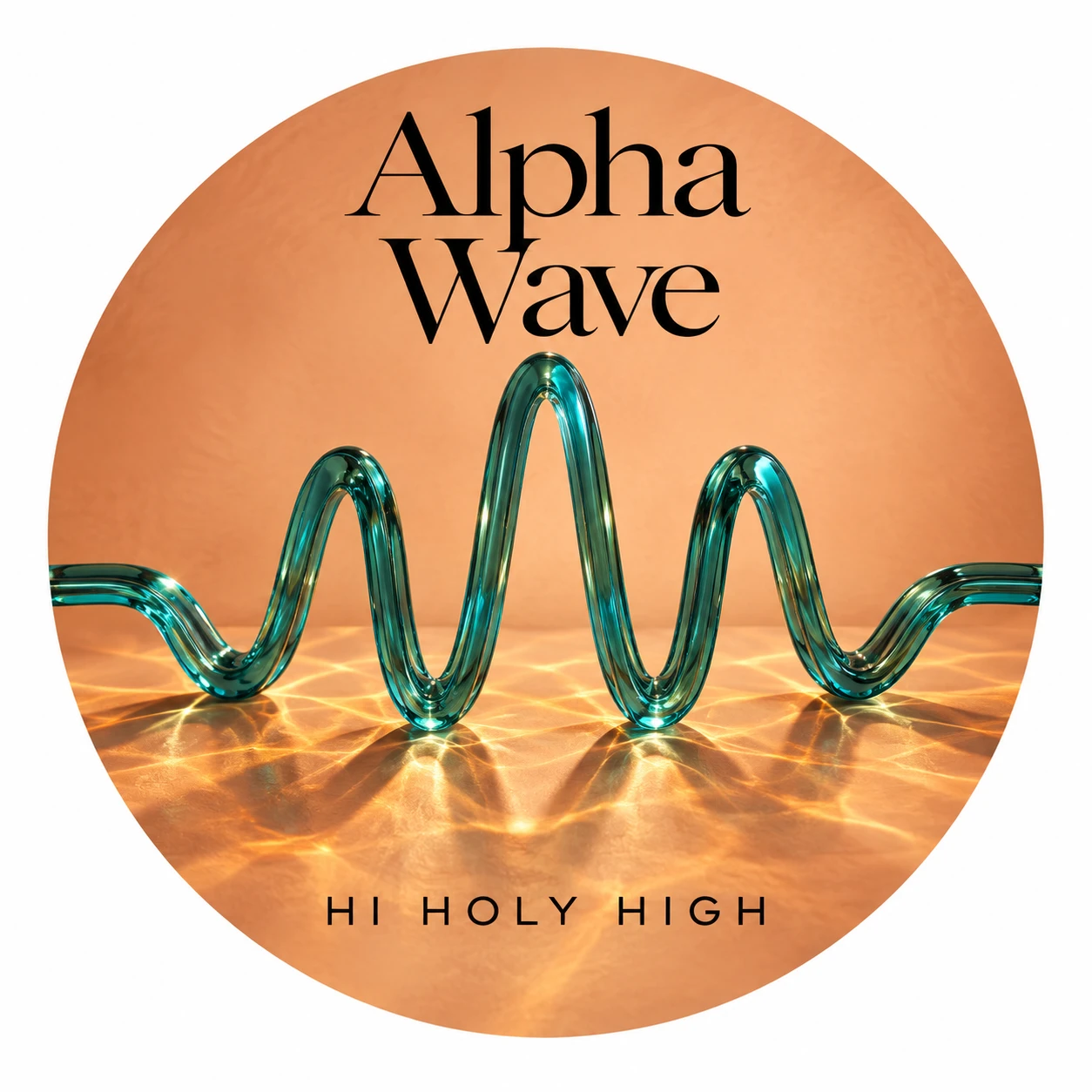 Arte provisional A-R1 · Alpha Wave