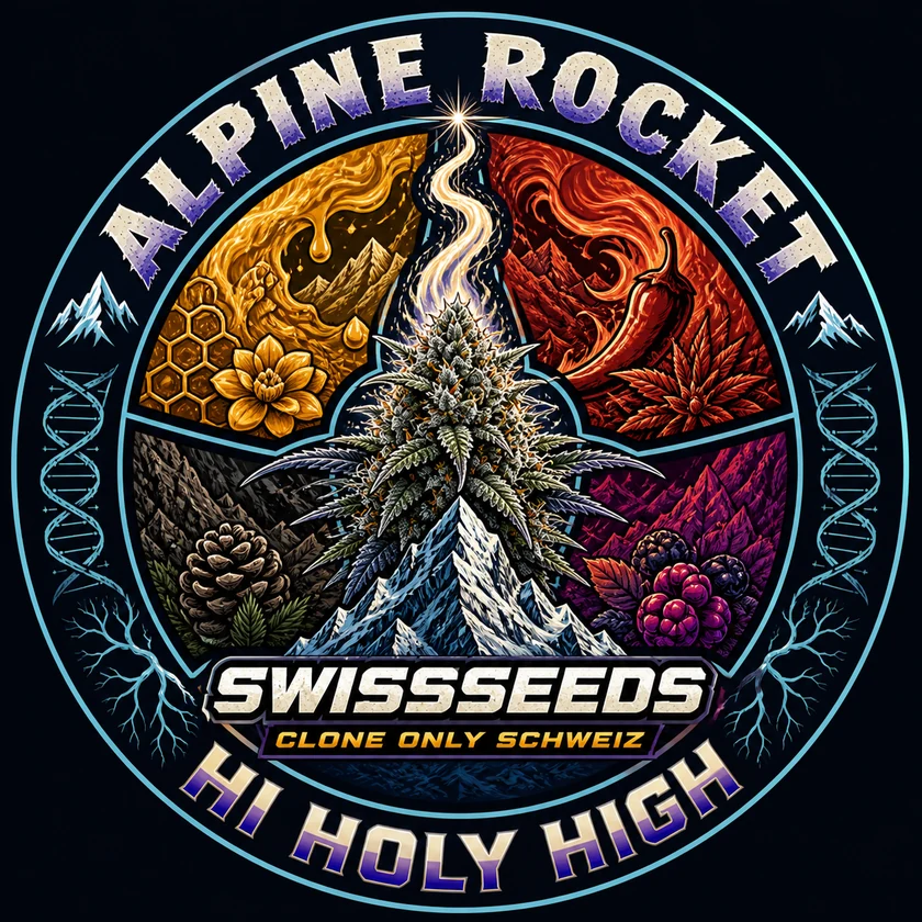 Bestbewertete runde Kunst für Alpine Rocket