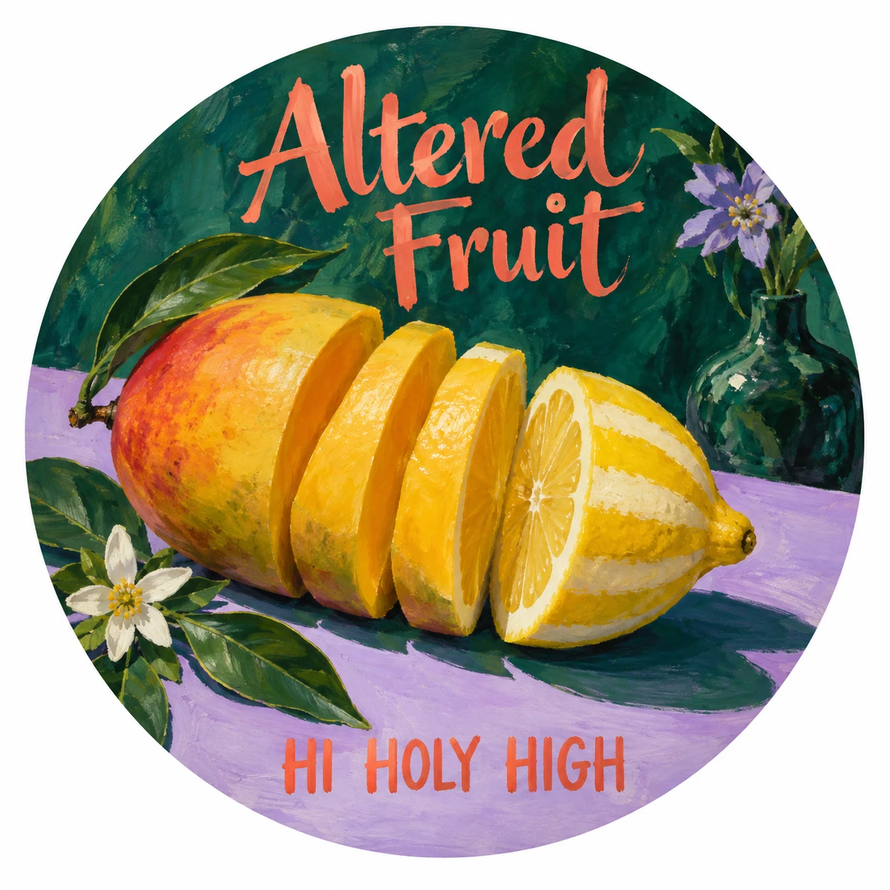 Arte provisional A-R1 · Altered Fruit