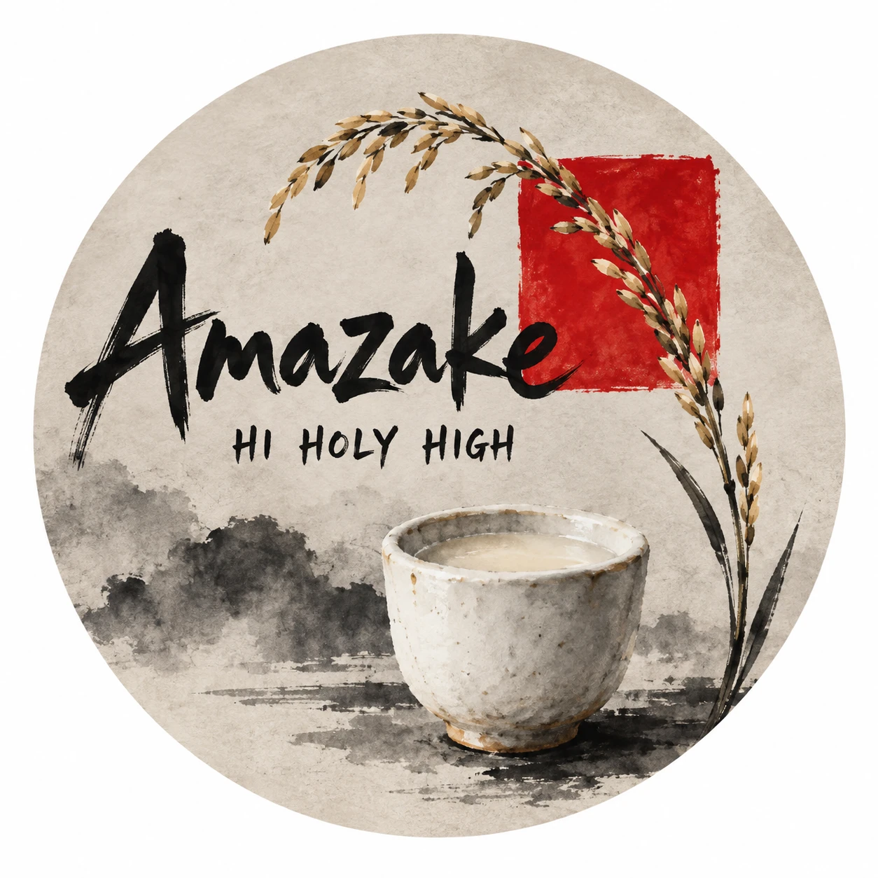 Arte provisional A-R1 · Amazake