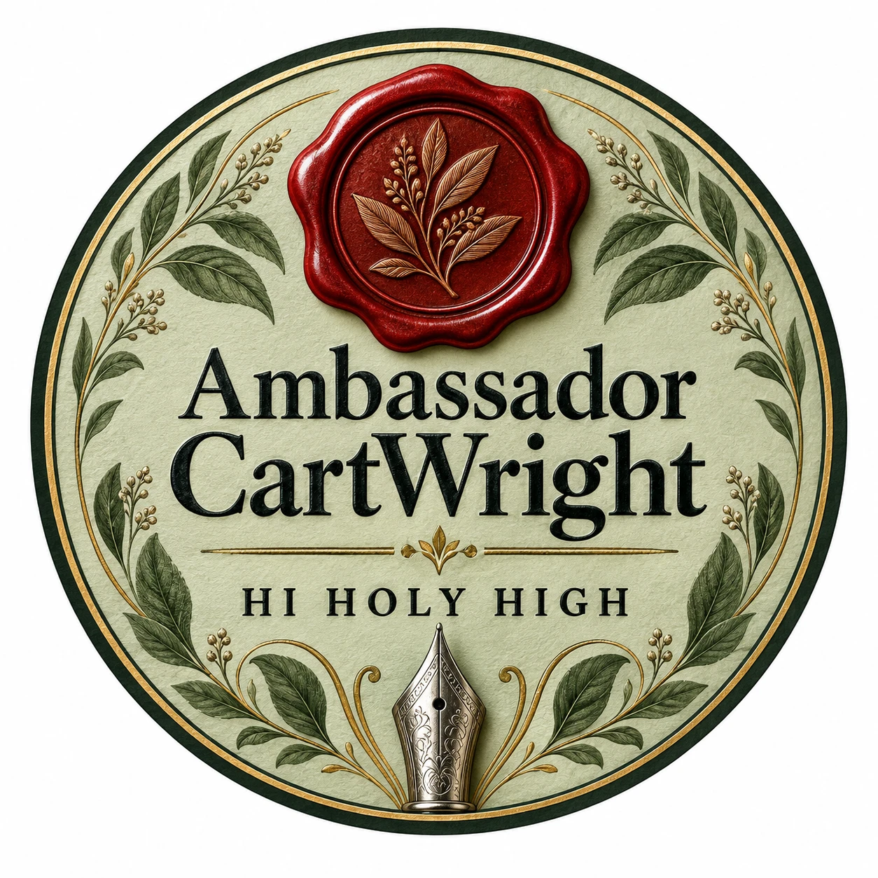 Arte provisional A-R1 · Ambassador CartWright