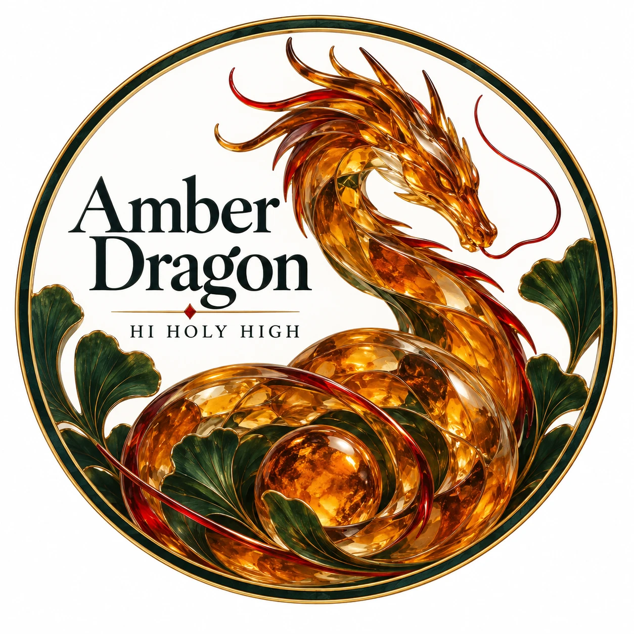 Arte provisional A-R1 · Amber Dragon