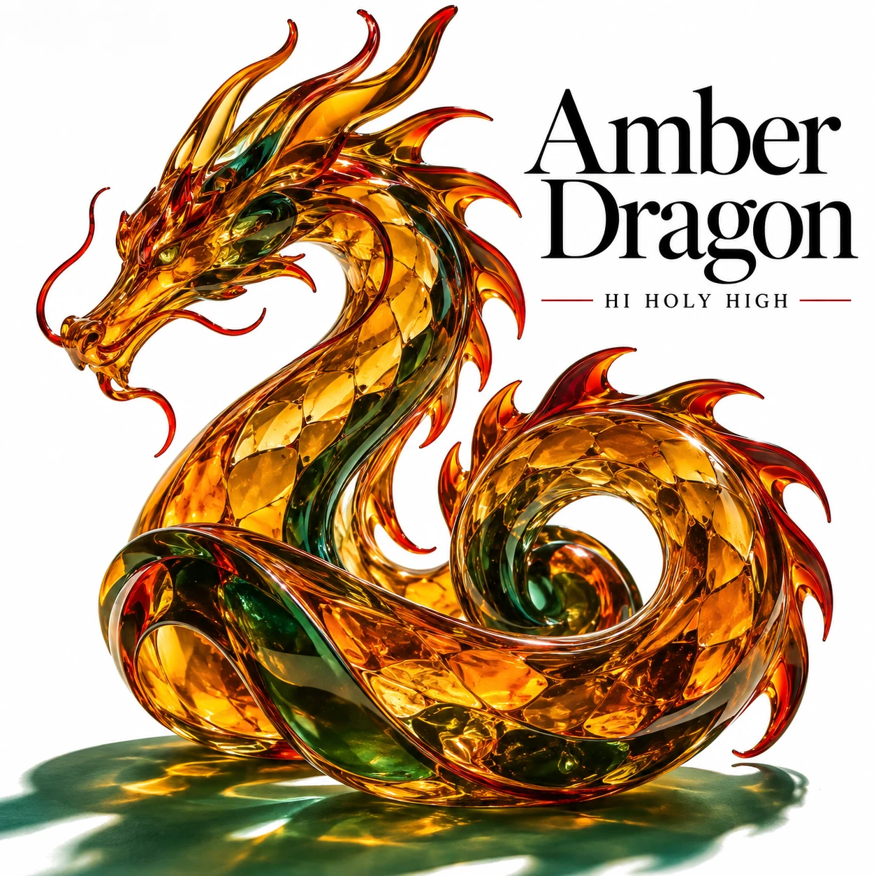Arte provisional A-S1 · Amber Dragon