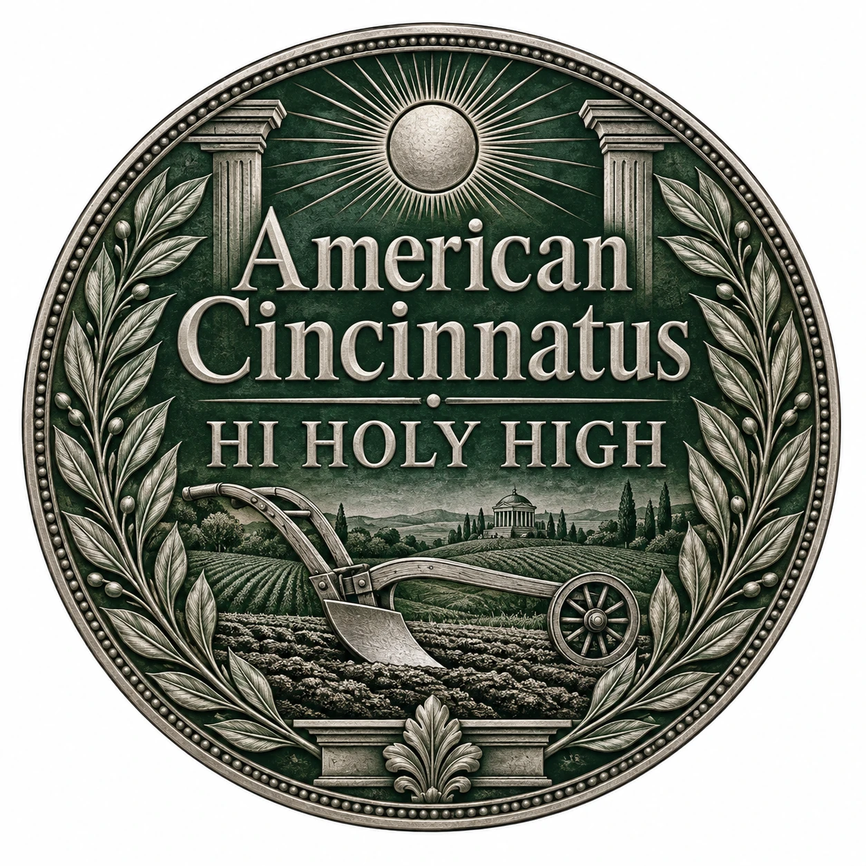 Arte provisional A-R1 · American Cincinnatus