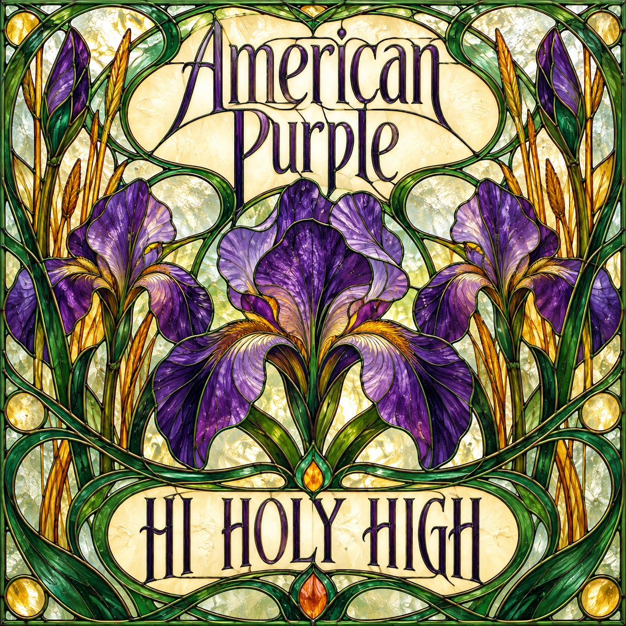 Arte provisional A-S1 · American Purple