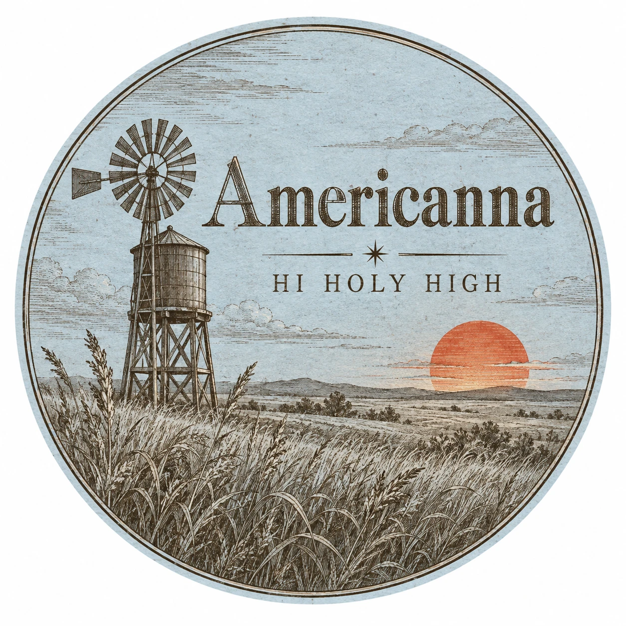 Arte provisional A-R1 · Americanna