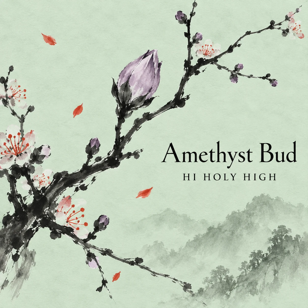 Arte provisional A-S1 · Amethyst Bud