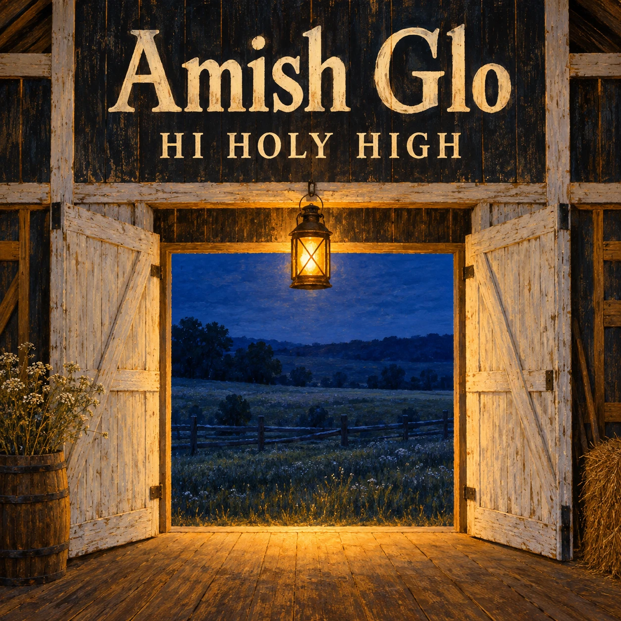Arte provisional A-S1 · Amish Glo