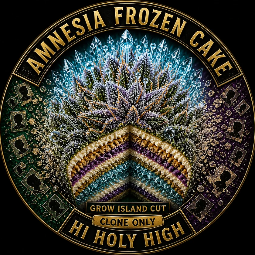 Top-rated round artwork for Amnesia Frozen Cake