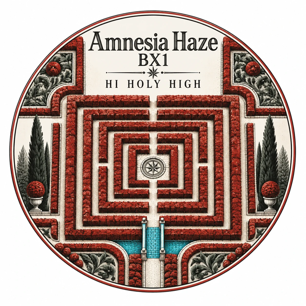 Arte provisional A-R1 · Amnesia Haze BX1