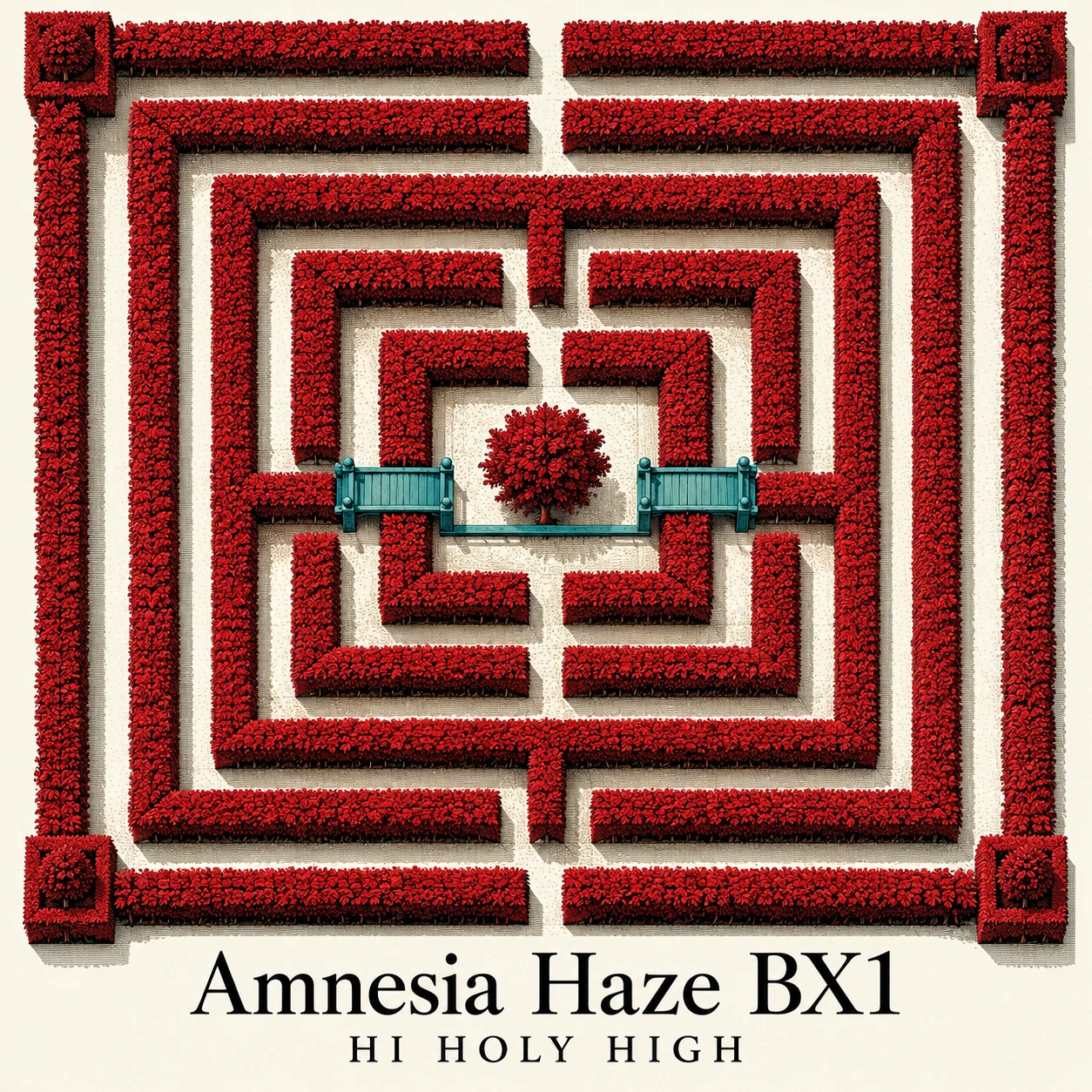 Arte provisional A-S1 · Amnesia Haze BX1