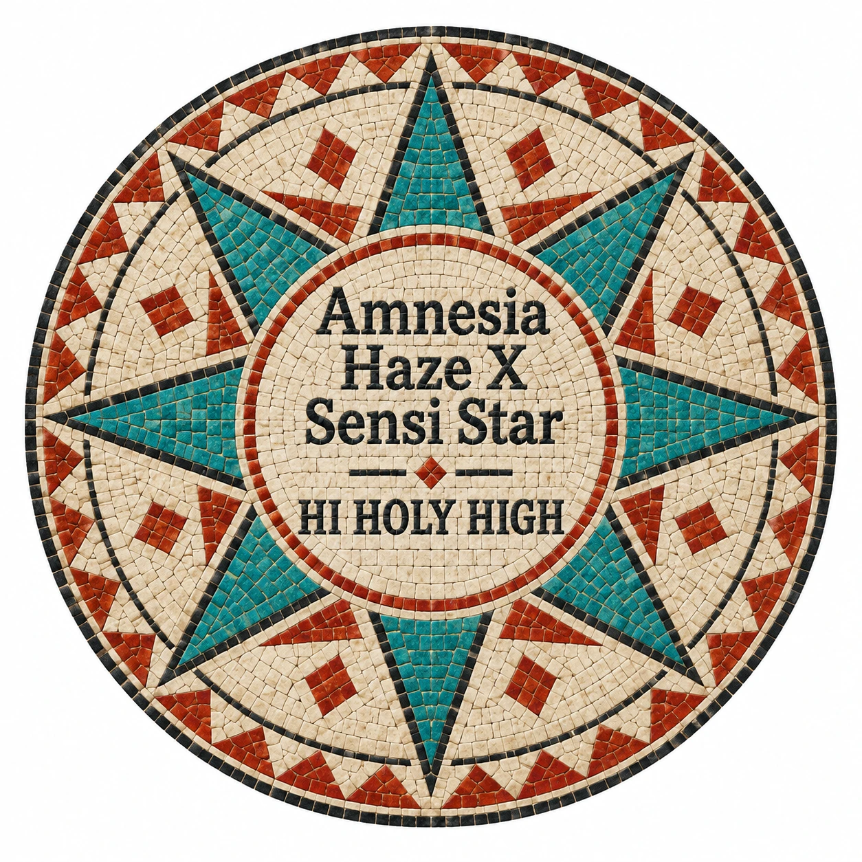 Arte provisional A-R1 · Amnesia Haze X Sensi Star