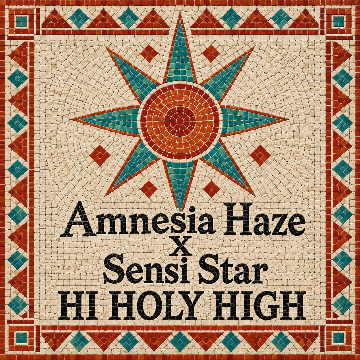 Arte provisional A-S1 · Amnesia Haze X Sensi Star