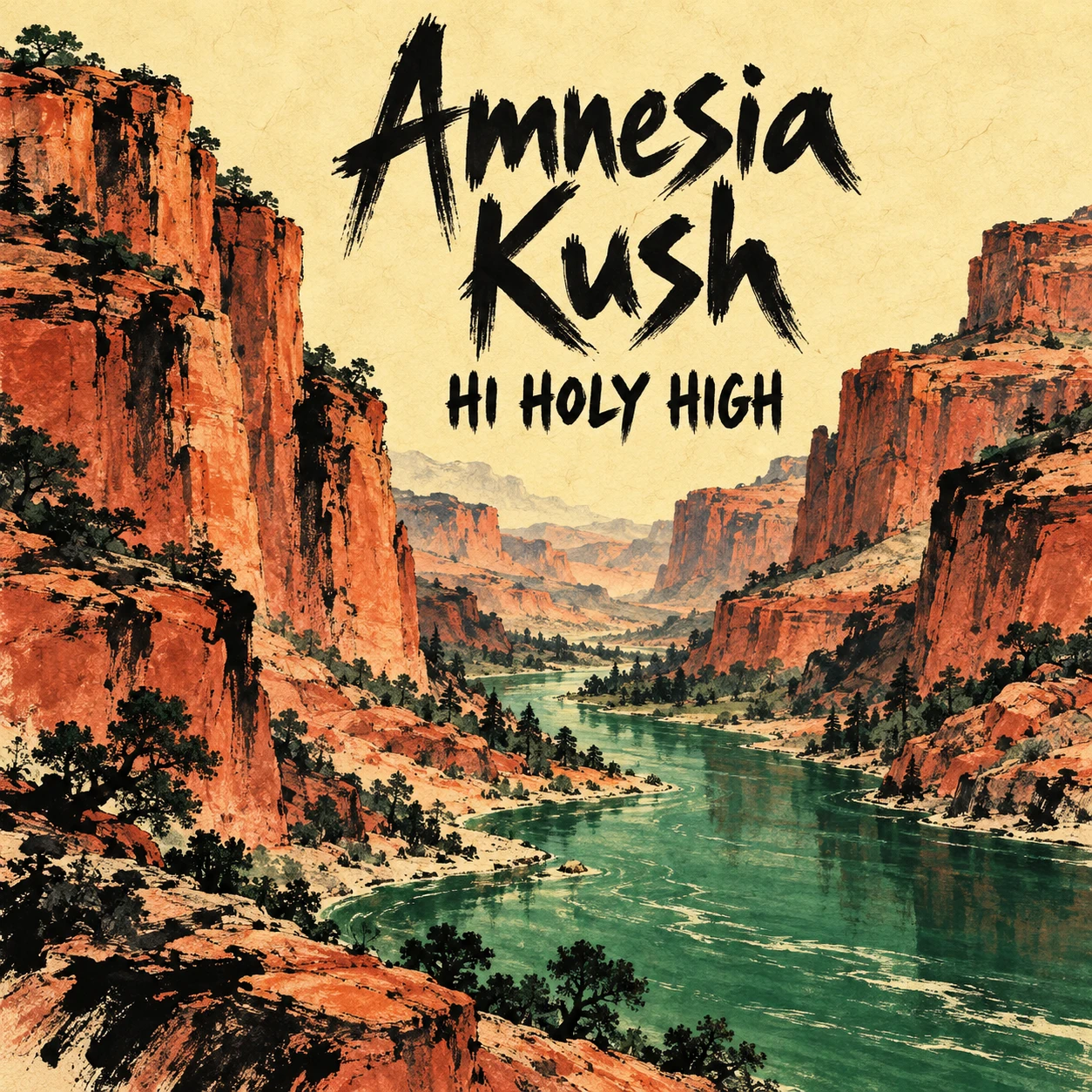 Arte provisional A-S1 · Amnesia Kush