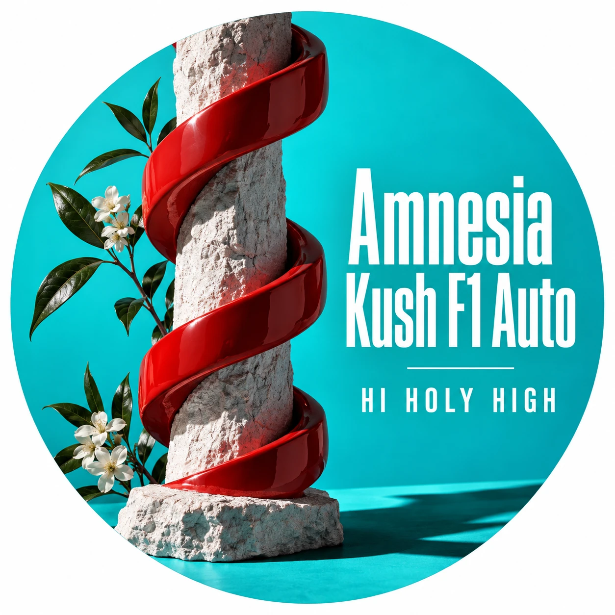 Arte provisional A-R1 · Amnesia Kush F1 Auto