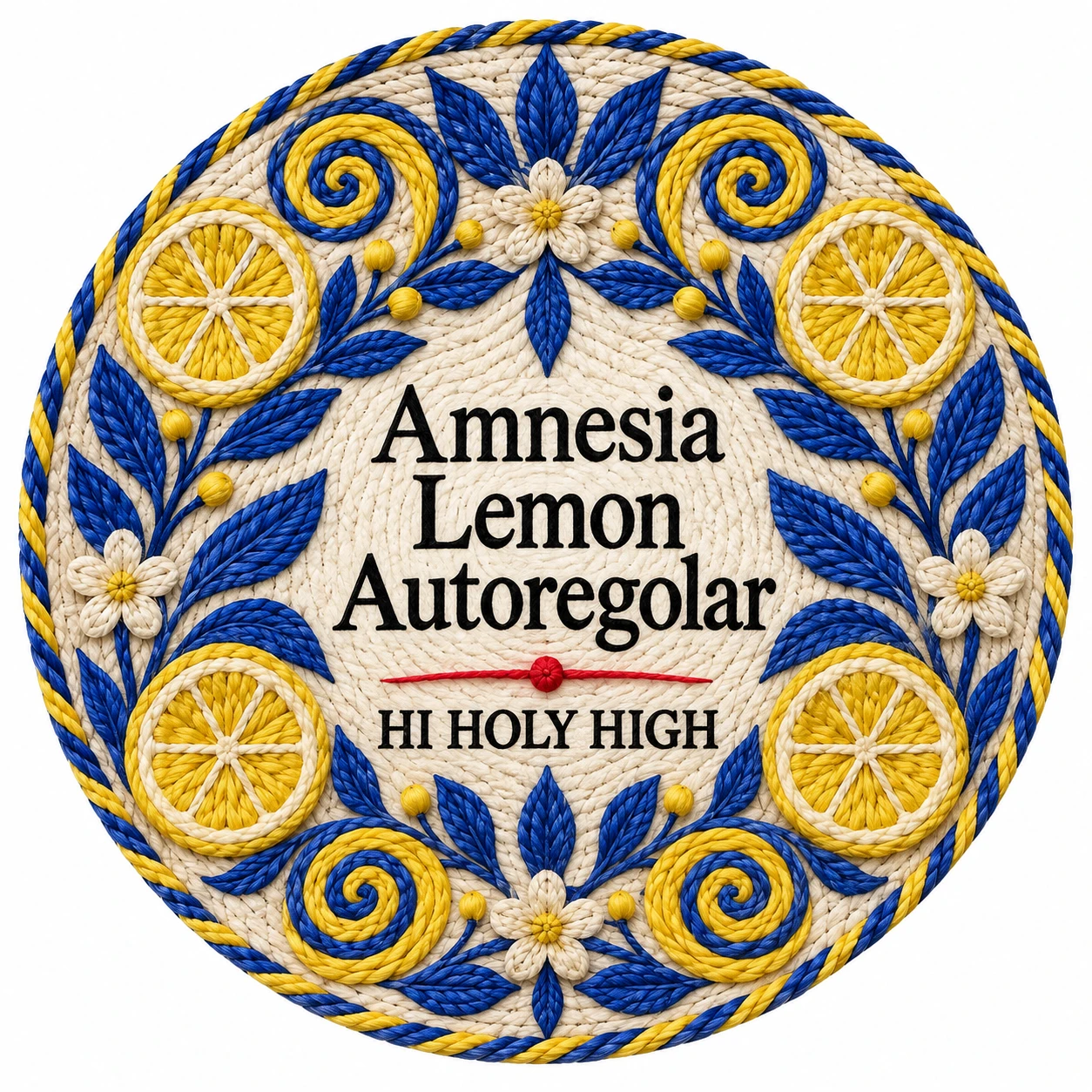 Provisional artwork A-R1 · Amnesia Lemon Autoregolar