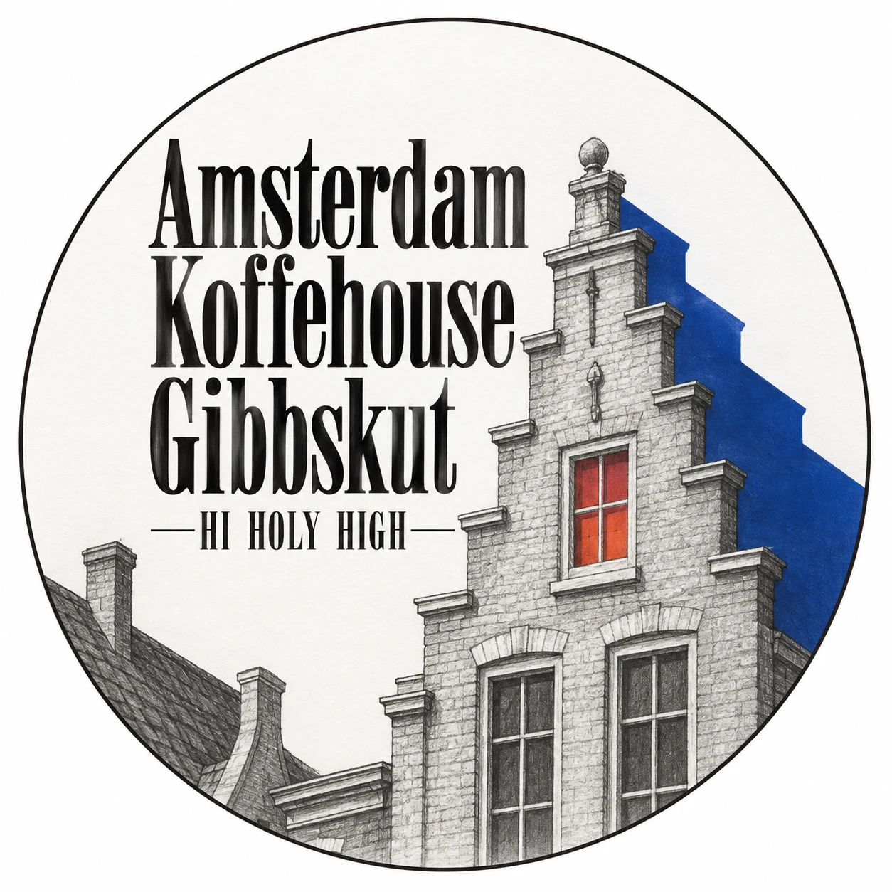 Arte provisional A-R1 · Amsterdam Koffehouse Gibbskut