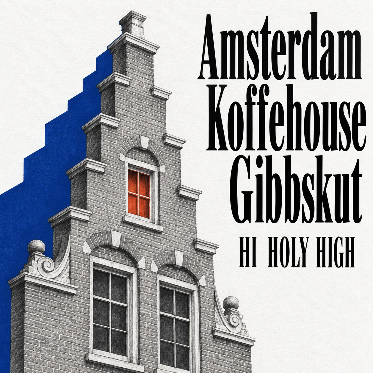 Arte provisional A-S1 · Amsterdam Koffehouse Gibbskut