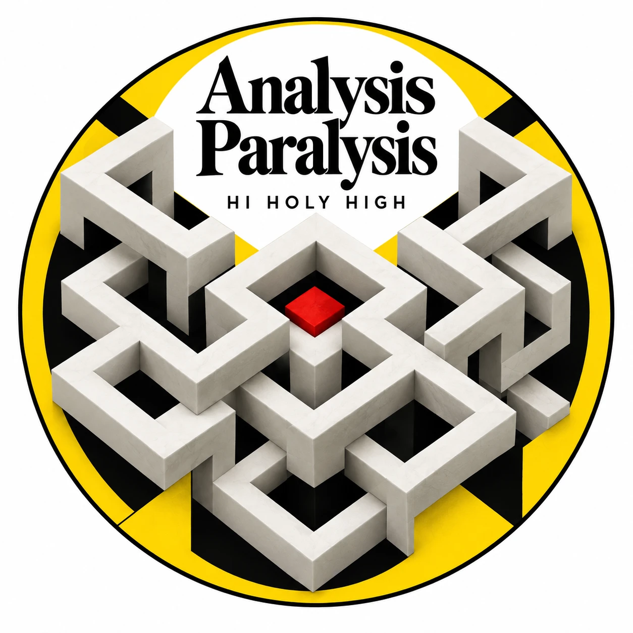 Arte provisional A-R1 · Analysis Paralysis