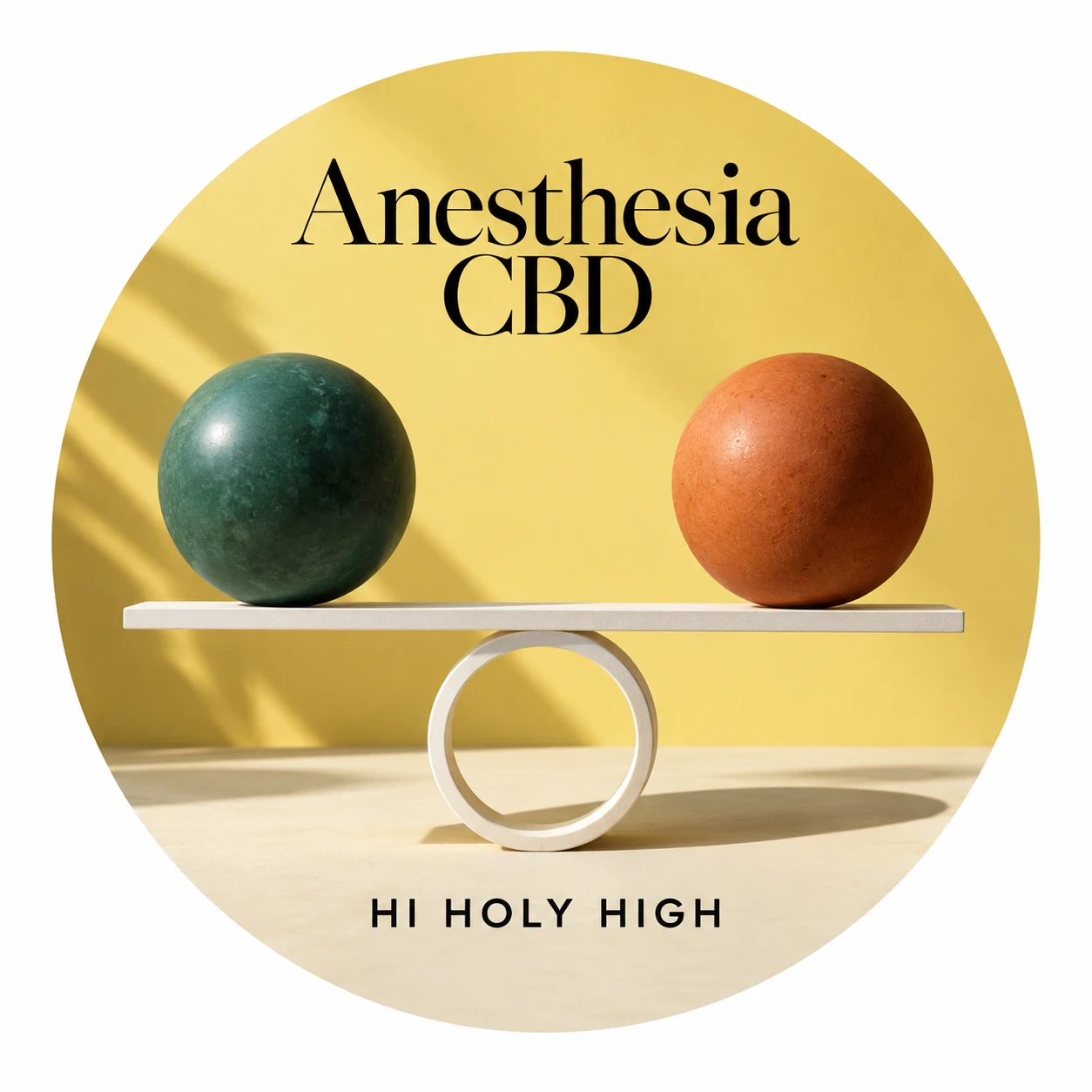 Arte provisional A-R1 · Anesthesia CBD