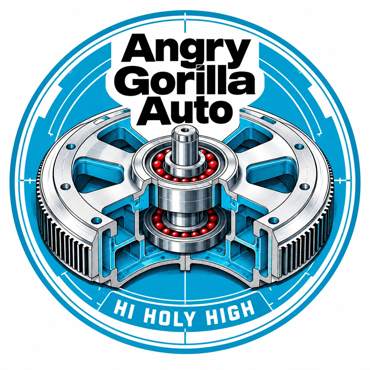 Arte provisional A-R1 · Angry Gorilla Auto