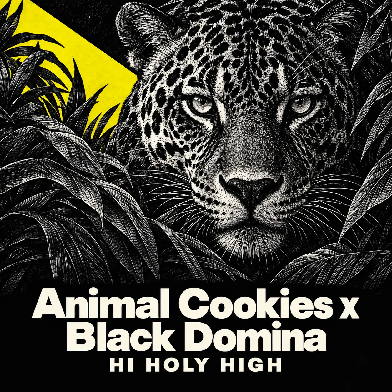 Arte provisional A-S1 · Animal Cookies x Black Domina