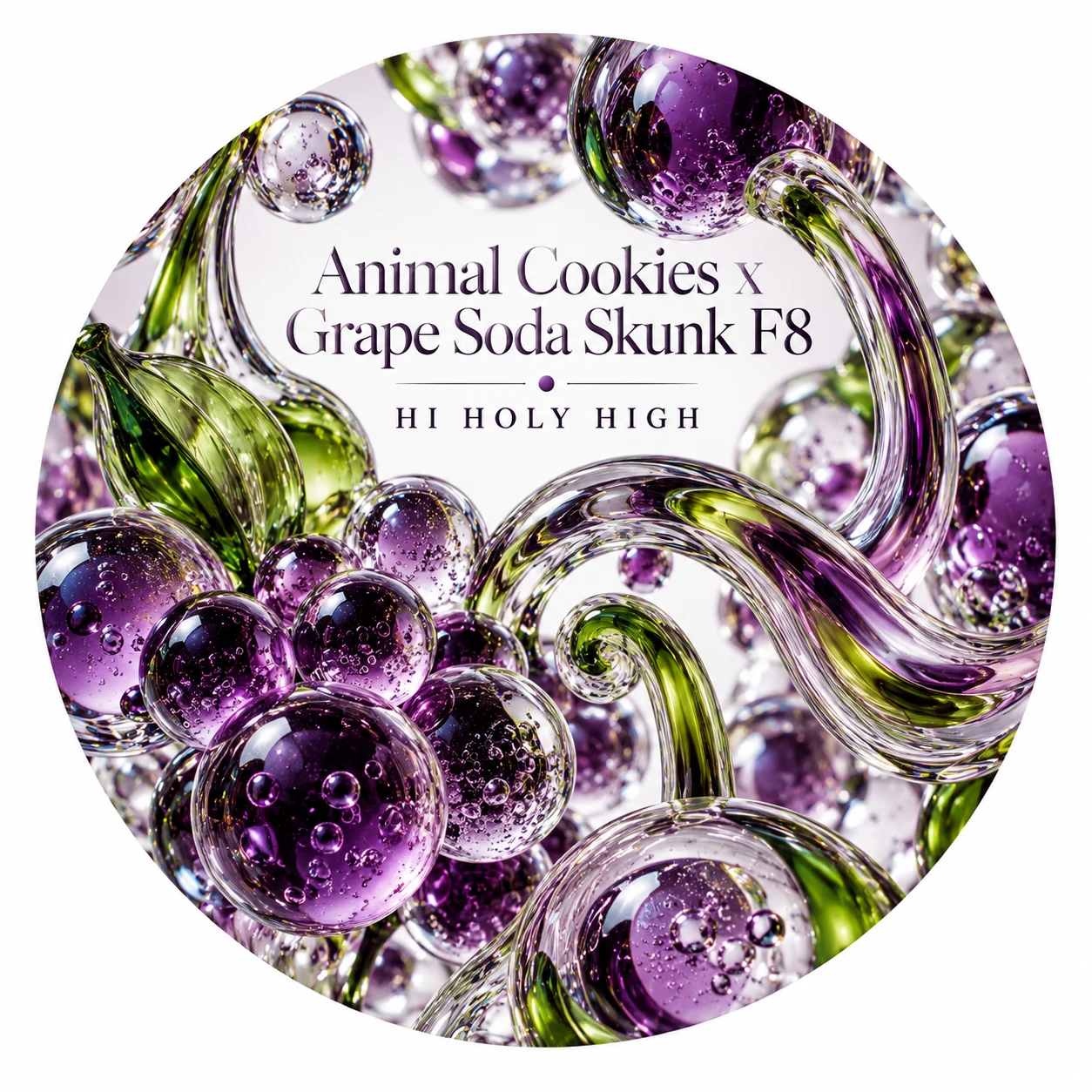 Arte provisional A-R1 · Animal Cookies x Grape Soda Skunk F8