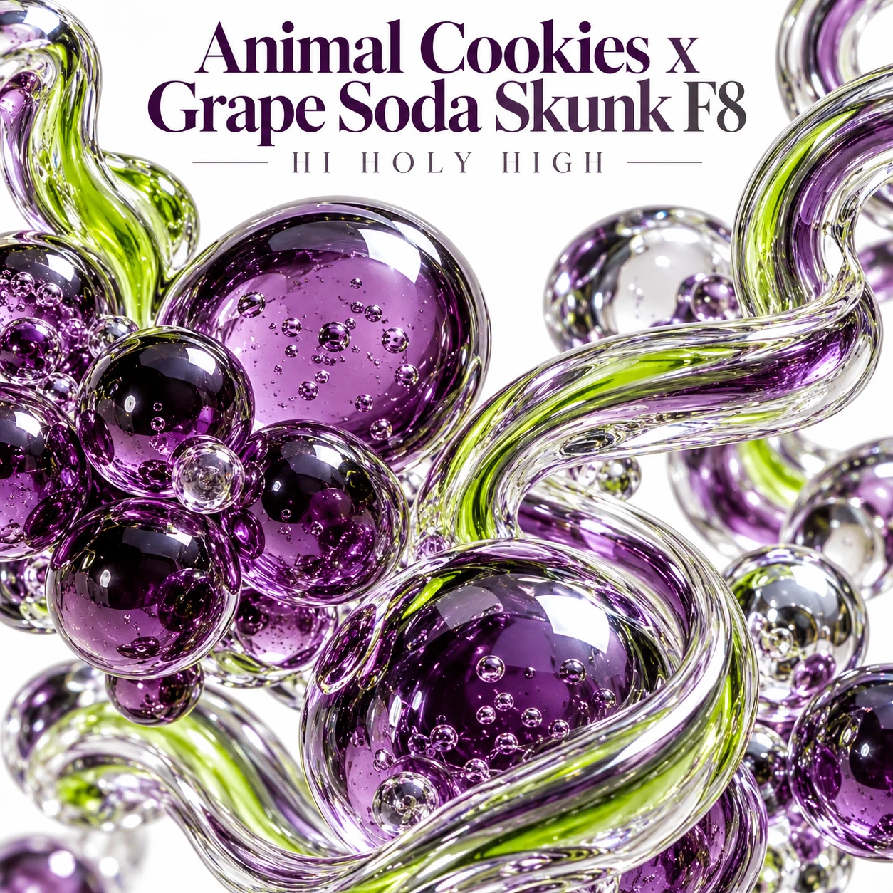 Arte provisional A-S1 · Animal Cookies x Grape Soda Skunk F8