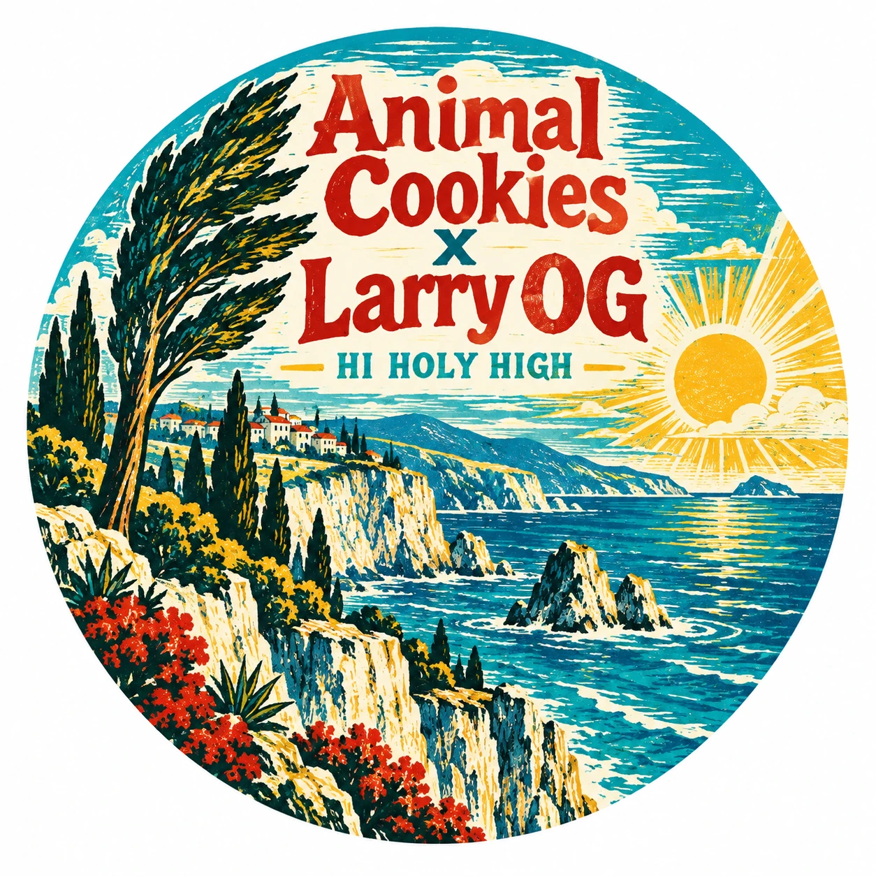 Arte provisional A-R1 · Animal Cookies x Larry OG