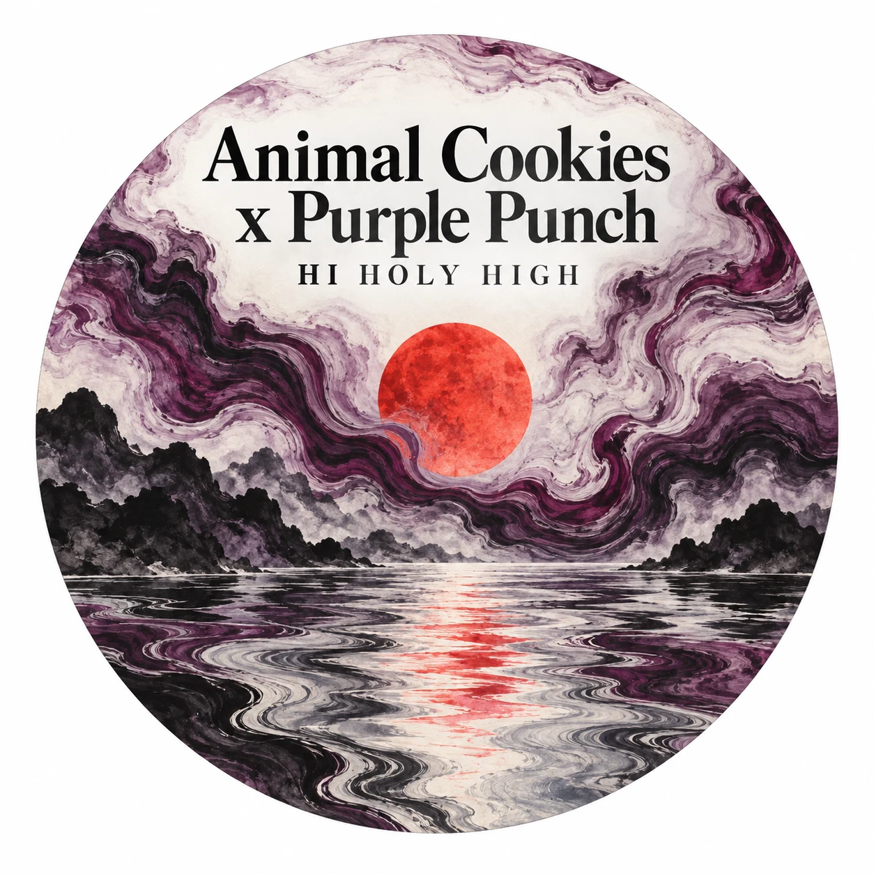Arte provisional A-R1 · Animal Cookies x Purple Punch